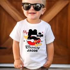 Mickey Mouse One Year Shirt