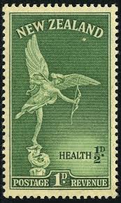 King George Vi Postage Stamps New Zealand 1947 1 Oct Health Stamps Sg690 691 Book Stamp Post Stamp Old Stamps