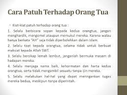 Namun bagi anda yang masih kesulitan menulis surat izin dari orang tua, berikut adalah beberapa contoh surat izin orang tua yang bisa anda gunakan sebagai bahan referensi. Taat Dan Patuh Kepada Orang Tua Ppt Download