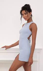 Check spelling or type a new query. Party Dresses Violette Open Back Tank Dress In Blue