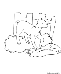 Check spelling or type a new query. Printable Farm Animal Baby Goat Coloring Page For Kids