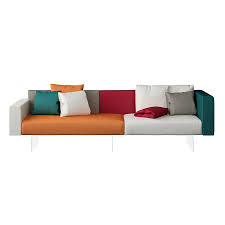 The dining room is a social space, for sharing special moments and everyday life.tables and chairs in unexpected designs furnish the room with lightness, giving weight to the emotions that fill them with life. Air Sofa Lago Composition 0813