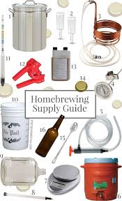 Homebrewing Crash Course Part I Setting Up Beer Brewing Equipment Home Brewing Home Brewing Beer