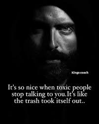 Sometimes you have to let people go because they're toxic to you. Let them  go because they take and take and leave you empty.