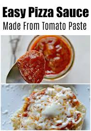 Are pizza sauce and pasta sauce the same thing? How To Make Pizza Sauce From Tomato Paste 4 Hats And Frugal
