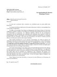Un licencié en droit est apte à argumenter ses raisonnements et à assimiler les notions de droit. Lettre De Motivation Comite International De La Croix Rouge Affaires