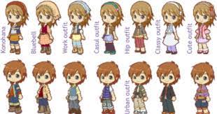 Harvets Moon Harvets Moon Tale Of Two Towns Harvest Moon Game Harvest Moon Anime Chibi