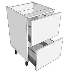 2 Pan Drawer Kitchen Base Unit Diy Kitchens Kitchen Base Units Drawers Kitchen Units