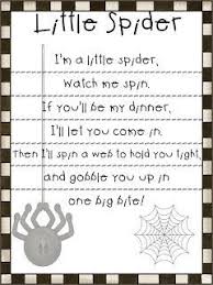 Pin By Tonya Lambert On Halloween First Grade Poems Kids Poems Preschool Songs
