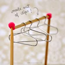 These are frugal and easy, and fun! How To Diy From Paper Clips To Mini Hangers Hot Diy Tutorial