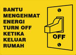 12 Contoh Poster Tentang Hemat Energi Listrik Serta Slogan Grafis Media