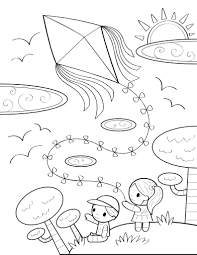 Find high quality kite coloring page, all coloring page images can be downloaded for free for personal use only. Free Kite Coloring Page