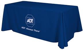 Branded Tablecloth Cover For A Tradeshow Table Throw Tiny Idea Table Cloth