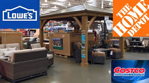 .clearance patio furniture at lowe s canada find shop clearance patio sets and more at lowes lowes patio clearance cool patio bench cushions unique wicker outdoor sofa 0d patio chairs sale amazon lowes patio furniture dzvex outdoor patio wicker serving bar cart and patio dining sets patio. Lowes Home Depot Costco Patio Furniture Sofas Chairs Decor Shop With Me Shopping Store Walk Through Youtube