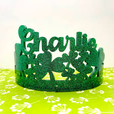 Custom name tiara with hearts — Queen Candy Crowns