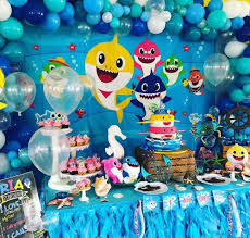 Here are a few of our favorite ways you can bring the baby. 100 Best Baby Shark Themed Birthday Party Ideas Shark Themed Birthday Party Baby Shark Shark Theme Birthday