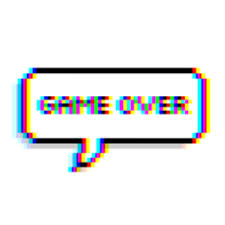 Game Gameover Glitch Tumblr Balloon Text Sticker By Janaina Discover All Images By Janaina Adornos Para Fotos Diseno De Pegatina Texturas Para Portadas