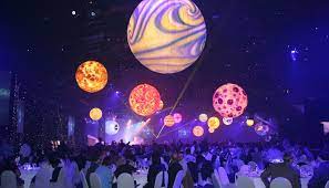 Blast off with party supplies sporting a space theme of stars and galaxies. Pin By Diana Arnold On Event Planning And Decor Ideas Space Theme Party Galaxy Prom Theme Prom Themes