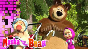 Find the best masha and the bear wallpapers on getwallpapers. Masha And The Bear Cartoons Series Wallpaper Hd Wolcartoon Com Lucu