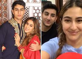 Sara Ali Khan And Ibrahim Ali Khan Are Sibling Goals In These Hilarious Videos Sara Ali Khan Bollywood Celebrities Siblings Goals