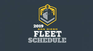 San Diego Fleet Schedule