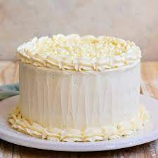 White Wedding Cake Recipe Girl