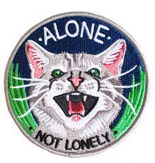 Not Lonely Iron On Patch Embroidered Patches Cool Patches Clothing Patches