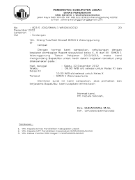 Pengertian surat undangan tidak resmi. Contoh Surat Undangan Rapat Komite Sekolah Untuk Wali Murid Nusagates