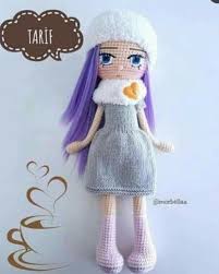 Cok Tatli Zarif Bir Ince Bebek Tarifi Morbellaa Amigurumidesign Amigurumiart Amigurumitarifi Amigurumicerc Orme Olmayan Desenler Tig Desenleri Krose