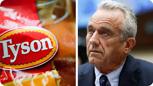 BREAKING: Tyson Foods to eliminate petroleum-based dyes from its food  products by the end of this month, according to HHS Sec. Robert F. Kennedy  Jr.