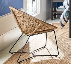 78″ long x 58″ wide. Woven Seagrass Papasan Chair Pottery Barn