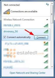 تشغيل الواي فاي في الكمبيوتر ويندوز 7 شرح بالصور Estafed1 Wireless Networking Networking Map Screenshot