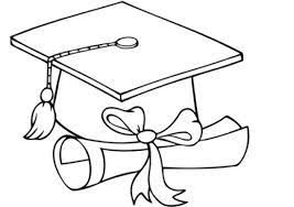 Graduation Cap Coloring Page Graduation Cap Coloring Pages Graduation Drawing