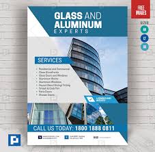 Arch aluminum and glass co is a construction company based out of park ave, peachtree city, ga, united states. Glass And Aluminum Company Flyer Psdpixel