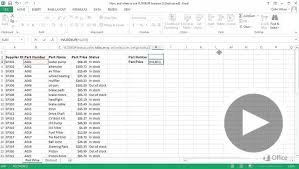 Video Vlookup When And How To Use It Excel Shortcuts Learning Microsoft Learning Tools