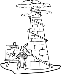 Have crayons and new supplies on hand for them and they will tone certainly gratifying in your home. Picture Of Tower Of Babel Coloring Page Kids Play Color