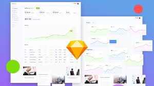 Finance Dashboard Free Ui Kit Sketch Pinspiry