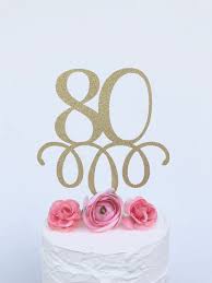 Birthday Cake For Grandma And Grandpa Glitter 80 Cake Topper Eighty Cake Topper 80th Birthday Nana Topper Grandma Cake Grandpa Happy 80th Birthday 80 Years Loved Blessed Topper De Bolo Topper Festa Aniversario
