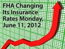 Fha To Change Its Mortgage Insurance Premium Schedule Monday