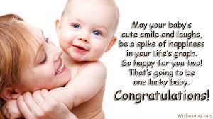 80 New Born Baby Wishes And Messages Wishesmsg Wishes For Baby New Baby Wishes Baby Girl Born