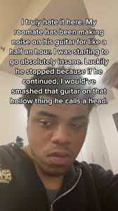 I wish I had that trait that allows me to tell him STOP being himself 😤  #dormlife #soannoying