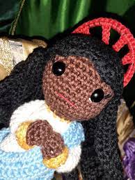 They are all based off a little moose my grandma had growing up. Santa Sara Kali Amigurumi No Elo7 Amigumaribr 1384530