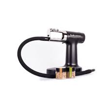 The d6 has the look and feel of an espresso machine costing more than four digits, but you can nab it for an affordable price. The Polyscience Smoking Gun Pro Hand Held Smoker Muddle Me