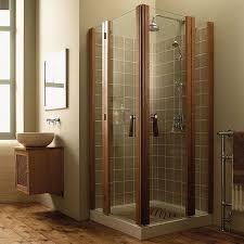Corner Shower Units Fiberglass Frameless Frosted Glass Corner Shower Corner Shower Units Shower Remodel