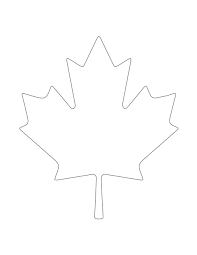 Pinterest Back To School Sales Offer Maple Leaf Template Leaves Template Free Printable Leaf Template
