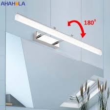 Gold Silver Black Led Bathroom Light Fixtures Waterproof Ip65 Makeup Modern Bathroom Mirror Light Wall Sconce Vanity Light Led Indoor Wall Lamps Aliexpress
