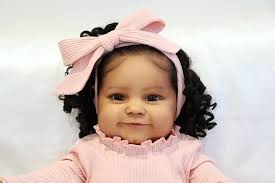 Angelbaby Reborn Real Life Baby Dolls 24inch Soft Silicone Realistic  Weighted Dark Brown Skin Newborn Reborn Toddler Girl Doll Detailed Toys for  Children Gifts : Buy Online at Best Price in KSA