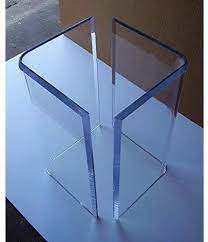 This coffee table's understated design and neutral brown finish make it a perfect fit in most styles and color schemes. Acrylic V S Or Boomerang Dining Table Bases 2 Clear Lucite Plexiglass 29 High Walmart Com In 2021 Dining Table Bases Acrylic Dining Table Table Base