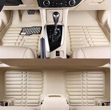 Fly5d Car Floor Mats Front Rear Liner Auto Waterproof Mat For Lexus Es350 Es240 2007 2011 Lexus Es350 Es24 Car Floor Mats Interior Accessories Grey Floor Mat