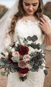 Huge sale on fall wedding bouquet now on. Autumn Wedding In Burgundy Deep Red Navy And Terracotta With Blush Accents Burgundy Wedding Colors Bridal Bouquet Fall Burgundy And Blush Wedding